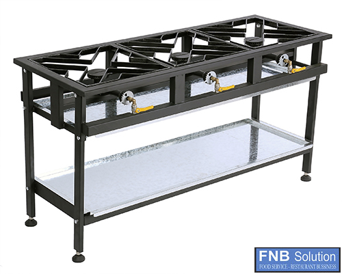 Bếp đun 3 họng thẳng - FNB Solutions - Công Ty TNHH Giải Pháp FNB