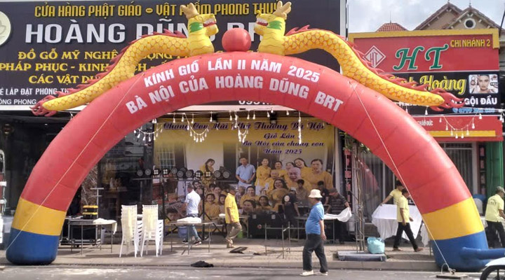 Cho thuê cổng hơi