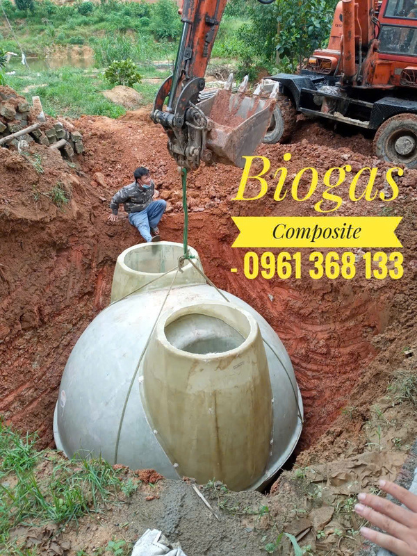 Hầm bể Biogas Composite