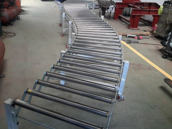 Băng tải con lăn xếp inox - Băng Tải Thành An - Công Ty  Cổ Phần Cơ Khí Thành An