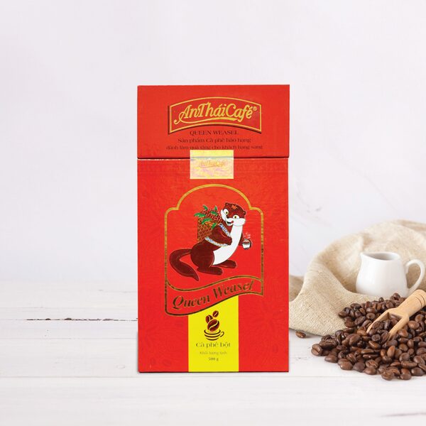 Cà phê bột queen weasel 500g - An Thái Café