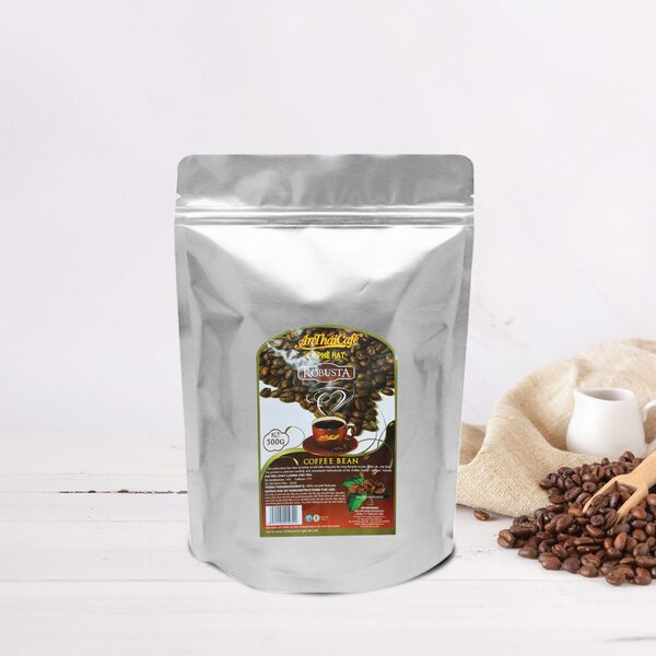 Cà phê hạt rang robusta 500g - An Thái Café