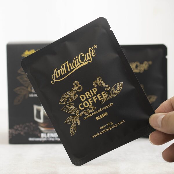Cà phê phin giấy cao cấp Blend (10 gói x 12g) - An Thái Café