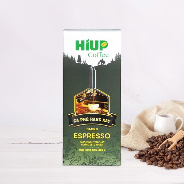 Cà phê rang xay espresso blend 250g - Hiup Coffee