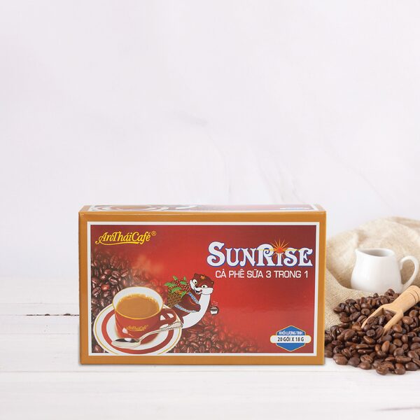 Cà phê sữa 3in1 (20 gói x 18g) - Sunrise