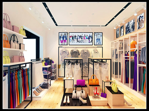 Thiết kế nội thất shop thời trang - Công Ty TNHH Xây Dựng Dấu Ấn Việt