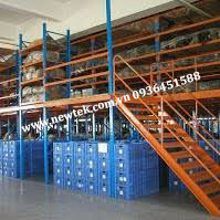Kệ kho sàn Mezzanine Rack - Kệ Chứa Hàng Newtek - Công Ty Cổ Phần Newtek Việt Nam