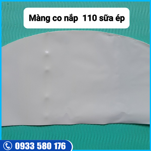 Màng co nắp 110 sữa ép