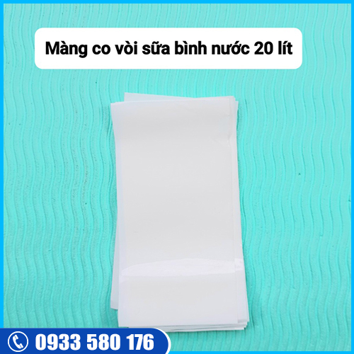 Màng co vòi sữa bình nước 20L