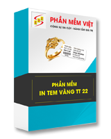 Phần mềm in tem vàng - Công Ty TNHH Thương Mại Và Dịch Vụ Tin học Phần Mềm Việt