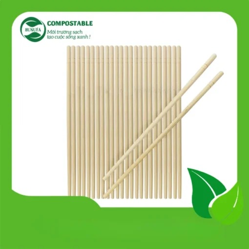 Đũa dùng 1 lần (đũa tròn bọc giấy) - Bao Bì Thực Phẩm Dùng 1 Lần Hunufa - Công Ty TNHH Hunufa
