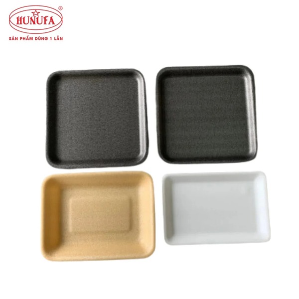 Khay xốp vuông - Bao Bì Thực Phẩm Dùng 1 Lần Hunufa - Công Ty TNHH Hunufa