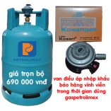 Bộ bình gas petrolimex 13 van chụp - Công Ty TNHH Gas Petrolimex Hà Nội