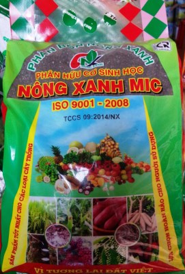 Phân bón hữu cơ sinh học - Phân Bón Nông Xanh - Công Ty TNHH MTV SX TM DV Nông Xanh