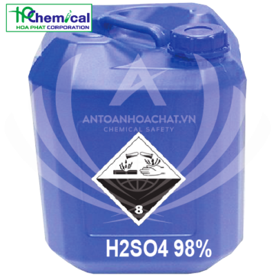 Axit Sunfuric 98% - Hóa Chất Hòa Phát - Công Ty TNHH Kỹ Thuật An Toàn Môi Trường Hòa Phát