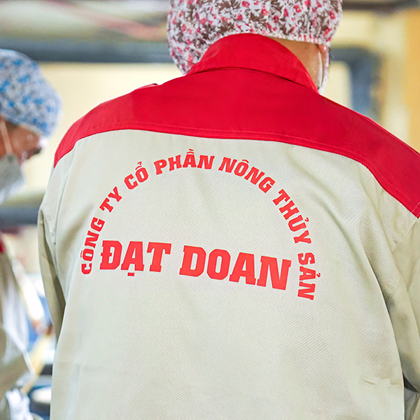 Công nhân xử lý nụ hòe khô