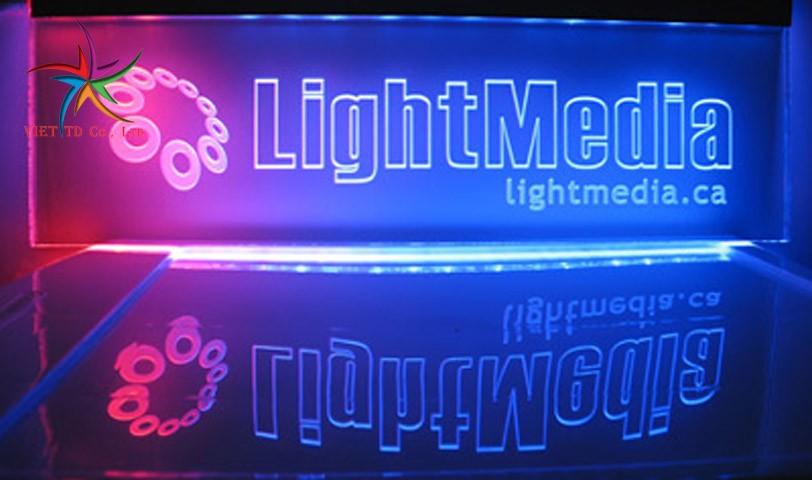 Biển Mica 3D đèn Led - Công ty TNHH Quảng Cáo & DV TM Thời Gian Vàng