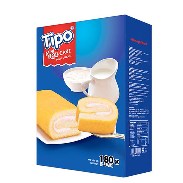 Bánh kem hương sữa - Bánh Kẹo Hữu Nghị - Công Ty Cổ Phần Thực Phẩm Hữu Nghị