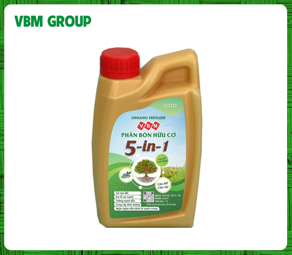 Phân bón hữu cơ 5 trong 1 - Phân Bón VBM Group - Công Ty Cổ Phần VBM Group