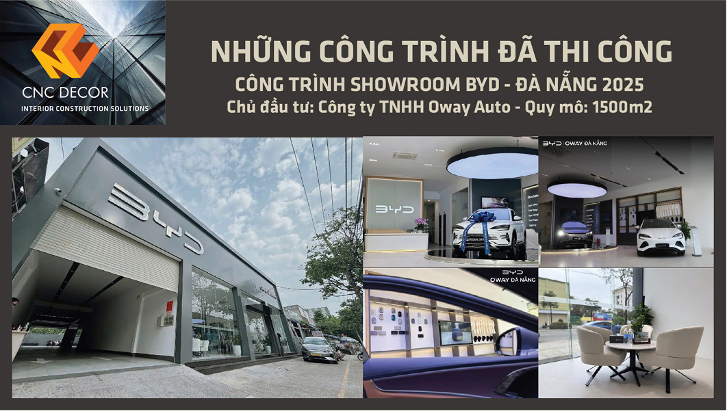 Công trình đã thi công - CNC Decor - Công Ty TNHH MTV Nghệ Thuật CNC