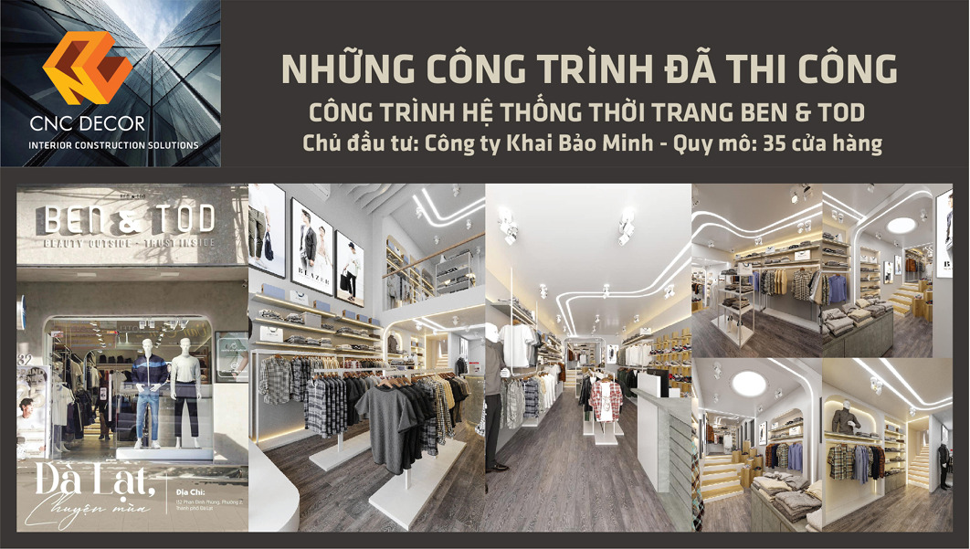 Công trình đã thi công - CNC Decor - Công Ty TNHH MTV Nghệ Thuật CNC