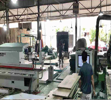 Hình ảnh nhà xưởng CNC - CNC Decor - Công Ty TNHH MTV Nghệ Thuật CNC