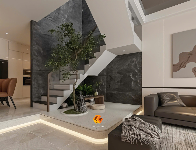 Thiết kế, thi công nội thất Villa - CNC Decor - Công Ty TNHH MTV Nghệ Thuật CNC