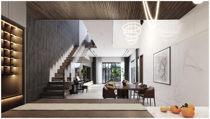 Thiết kế, thi công nội thất Villa - CNC Decor - Công Ty TNHH MTV Nghệ Thuật CNC