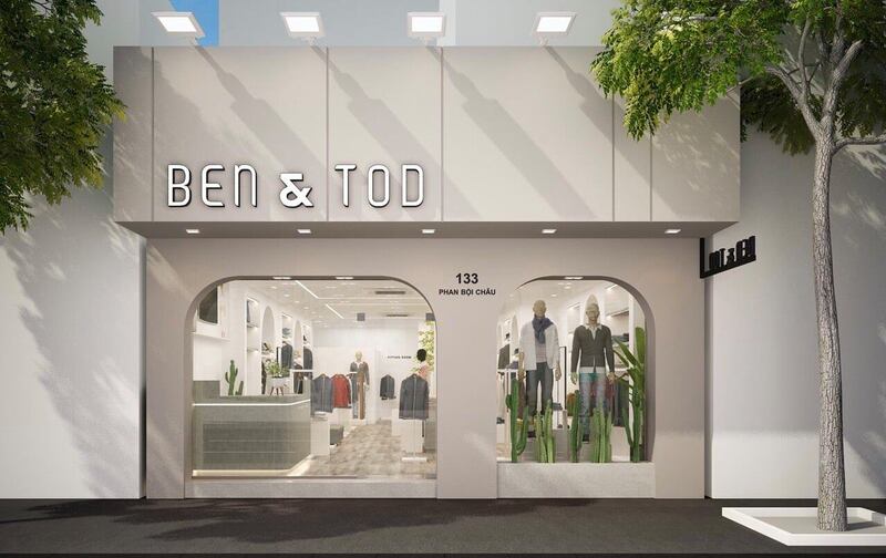 Thiết kế, thi công nội thất cửa hàng thời trang - CNC Decor - Công Ty TNHH MTV Nghệ Thuật CNC