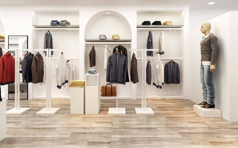 Thiết kế, thi công nội thất cửa hàng thời trang - CNC Decor - Công Ty TNHH MTV Nghệ Thuật CNC