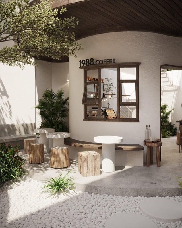 Thiết kế, thi công nội thất quán cà phê - CNC Decor - Công Ty TNHH MTV Nghệ Thuật CNC