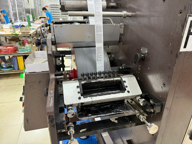 Công đoạn sản xuất nhãn in