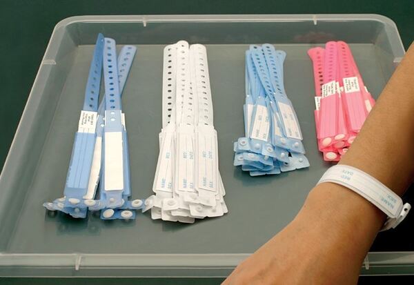 Vòng đeo tay nhận dạng bệnh nhân