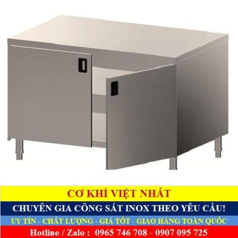 Bàn chế biên có tủ cửa quay VN22-BLT