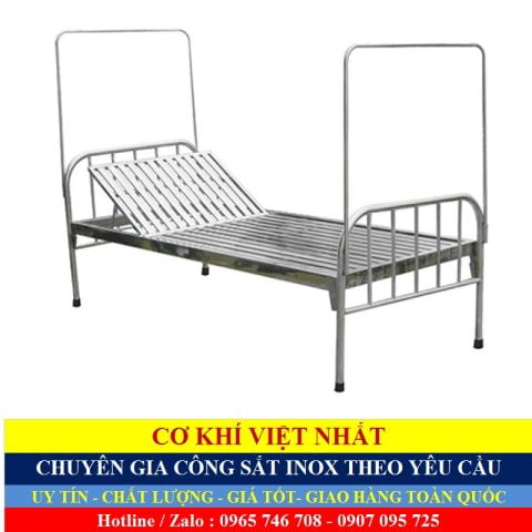 Giường inox bệnh viện