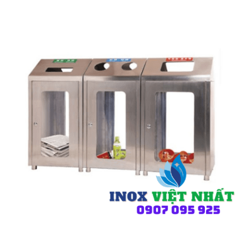 Thùng rác 3 khoang chứa VN135