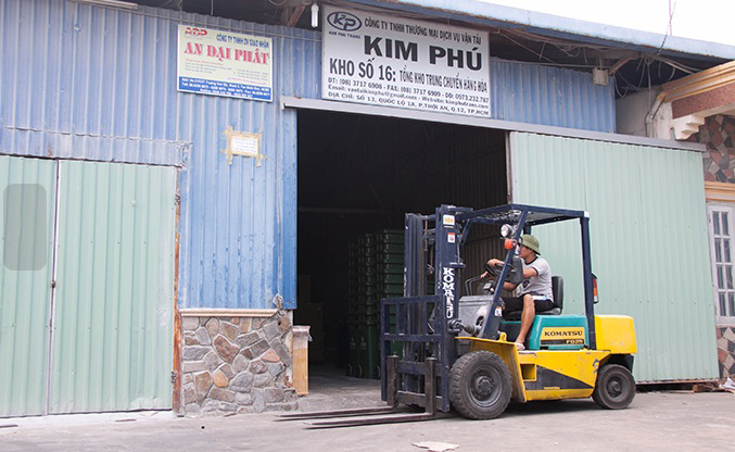 Dịch vụ cho thuê kho bãi - Vận Tải Kim Phú - Công Ty TNHH Thương Mại Dịch Vụ Vận Tải Kim Phú