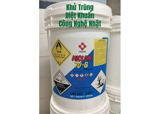 Clo Nhật khử trùng nước - Hóa Chất Nông Nghiệp - Công Ty Cổ Phần Xuất Nhập Khẩu Hóa Chất Việt Mỹ