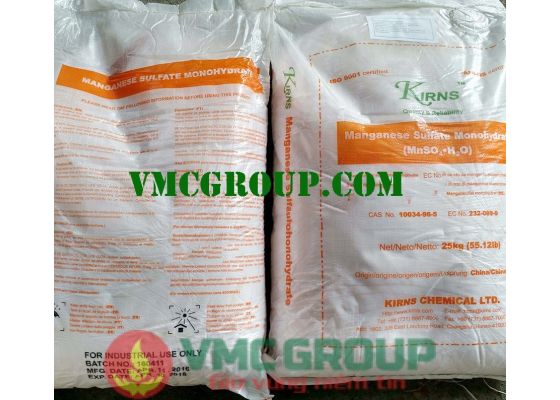 Manganese Sulfate - Hóa Chất Nông Nghiệp - Công Ty Cổ Phần Xuất Nhập Khẩu Hóa Chất Việt Mỹ