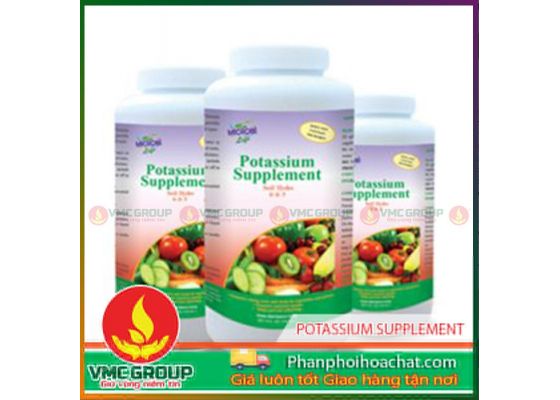 Vi sinh Potassium Supplement - Hóa Chất Nông Nghiệp - Công Ty Cổ Phần Xuất Nhập Khẩu Hóa Chất Việt Mỹ