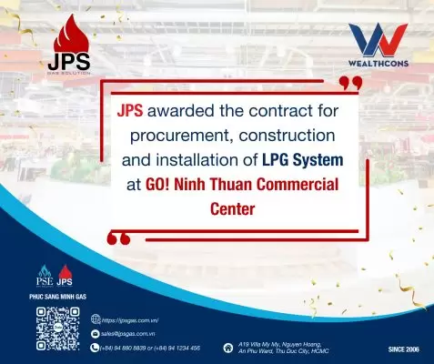 Thi công và lắp đặt hệ thống LPG cho dự án Go! Ninh Thuận - Hệ Thống Gas Phúc Sang Minh - Công Ty Cổ Phần Thương Mại Dịch Vụ Kỹ Thuật Phúc Sang Minh