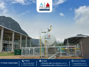 Trạm LPG – Hệ thống cung cấp khí LPG - Hệ Thống Gas Phúc Sang Minh - Công Ty Cổ Phần Thương Mại Dịch Vụ Kỹ Thuật Phúc Sang Minh