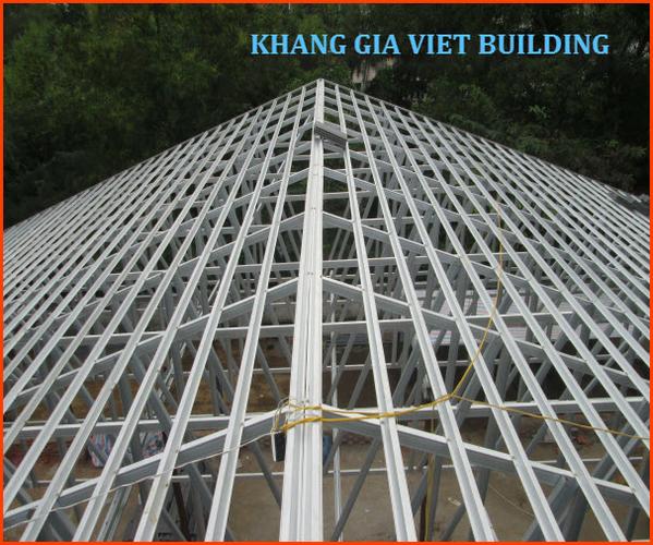 Hệ giàn thép mạ trọng lượng nhẹ TTTRUSS - Thép Mạ Việt TTTRUSS - Công Ty Cổ Phần Xây Dựng Thương Mại Khang Gia Việt