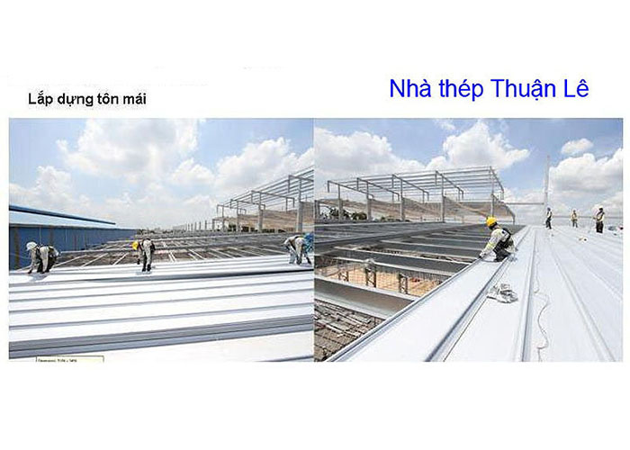 Lắp dựng tôn mái