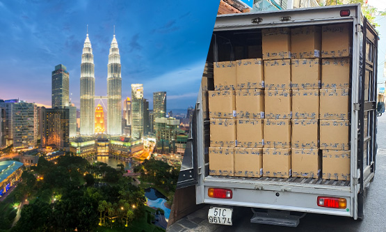 Gửi hàng thực phẩm đi Malay - Công Ty TNHH Đầu Tư Vận Tải Tân Phát
