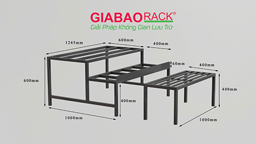 Giá, kệ siêu thị - Cơ Khí Gia Bảo - Công Ty TNHH Công Nghệ Cơ Khí Gia Bảo