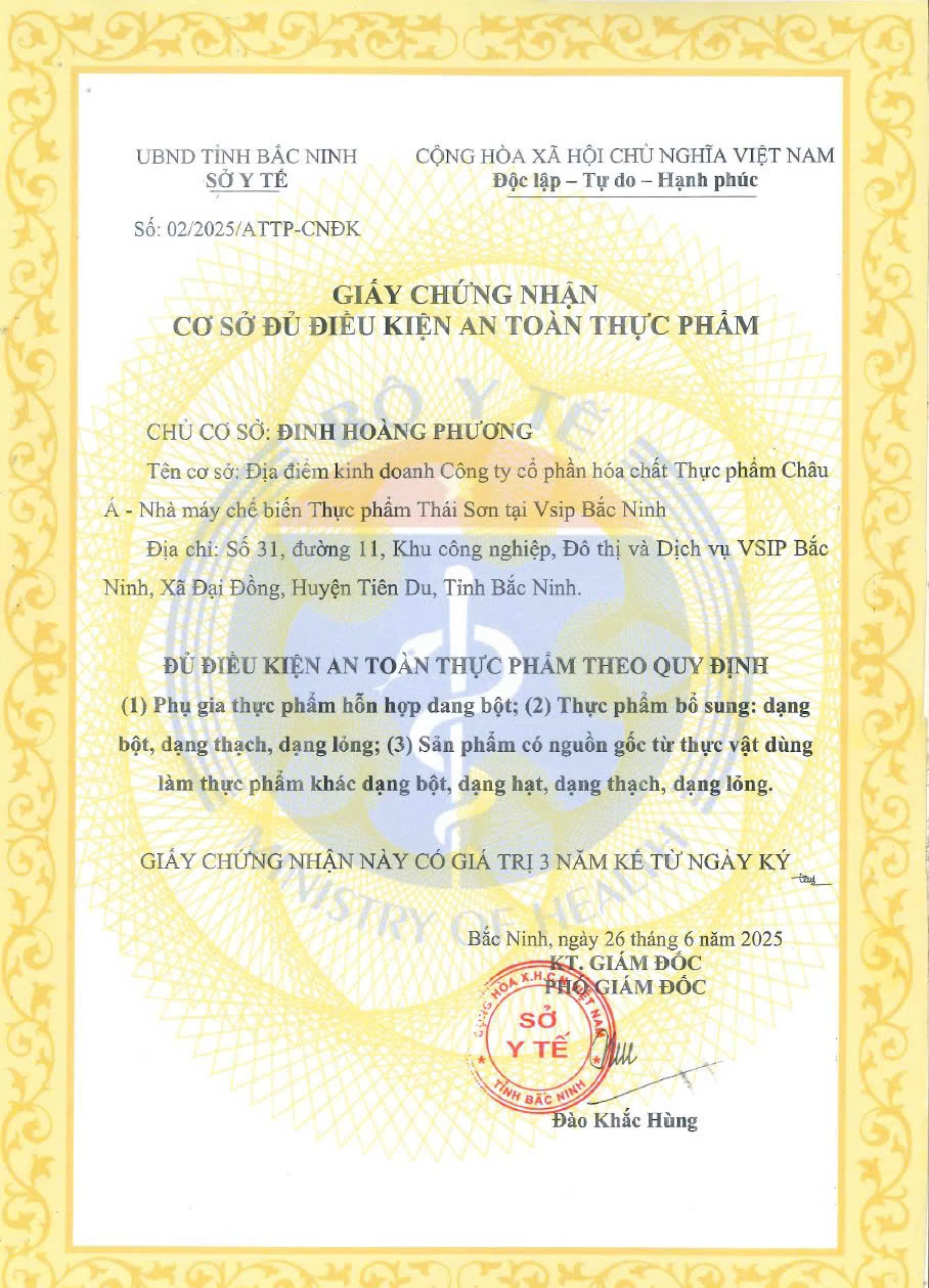 Chứng nhận
