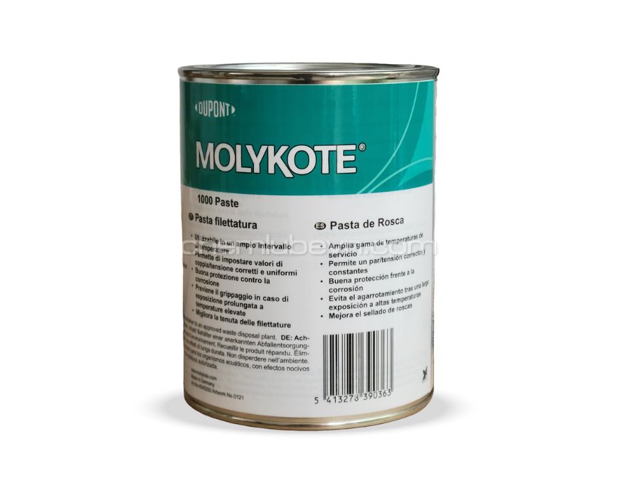 Molykote 1000 Paste - Dầu Nhớt Chemlube - Công Ty TNHH Chemlube Việt Nam