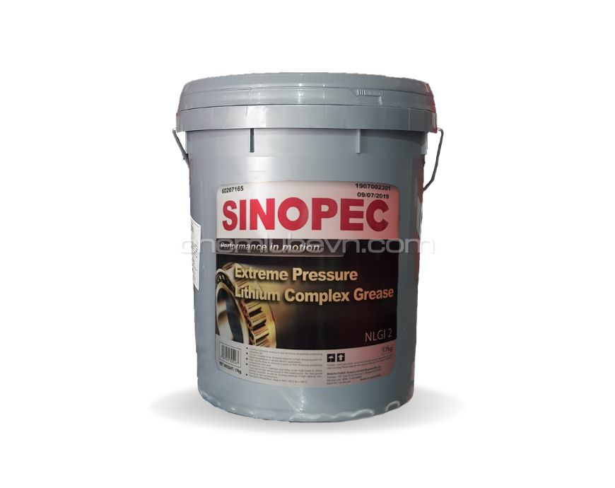 Sinopec Extreme Pressure Lithium Complex Grease - Dầu Nhớt Chemlube - Công Ty TNHH Chemlube Việt Nam