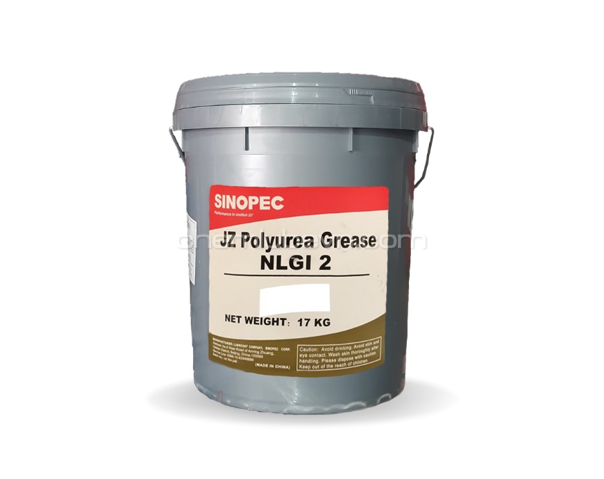 Sinopec JZ Polyurea Grease NLGI 0, 1, 2 - Dầu Nhớt Chemlube - Công Ty TNHH Chemlube Việt Nam